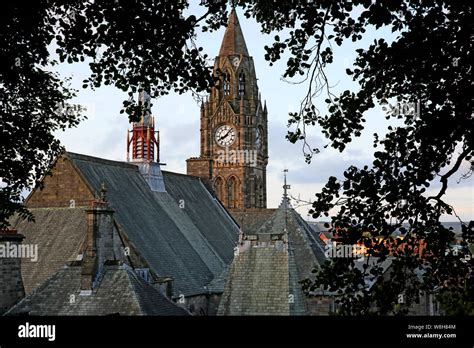 Rochdale clock tower town hall hi-res stock photography and images - Alamy