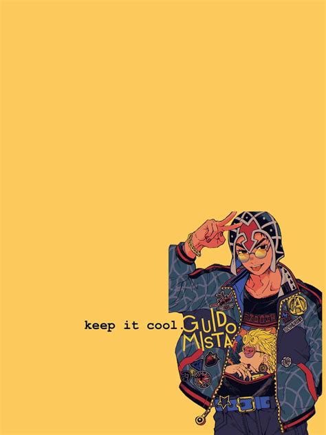 Download Guido Mista Ready For Action Wallpaper