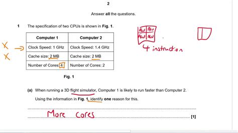 OCR J277 GCSE Computer Science Sample Paper 1 Walkthrough YouTube