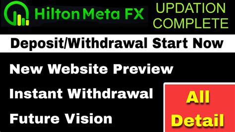 Hilton Meta Fx Fully Updated Now Deposit Withdrawal Start Now