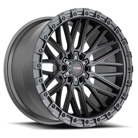 Vortek Off Road VRT 608 Matte Black Wheels