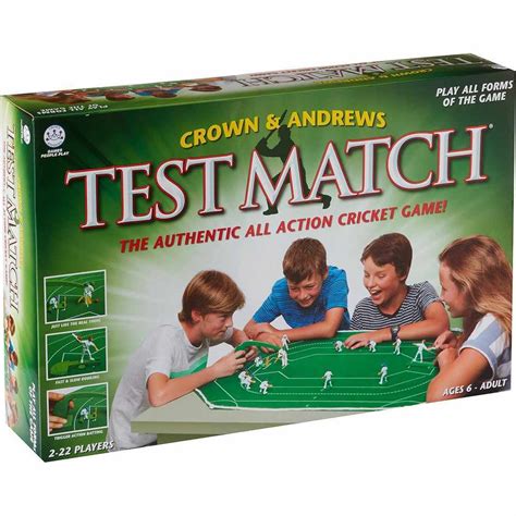 Test Match Game Crown And Andrews