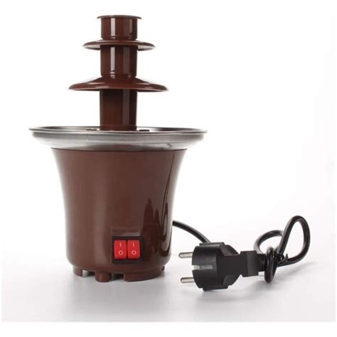 Fontaine Chocolat Electrique Mini Machine Fondue Au Chocolat Diy