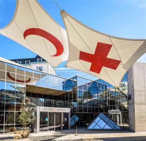 Entrance Of The International Red Cross And Red Crescent Museum In