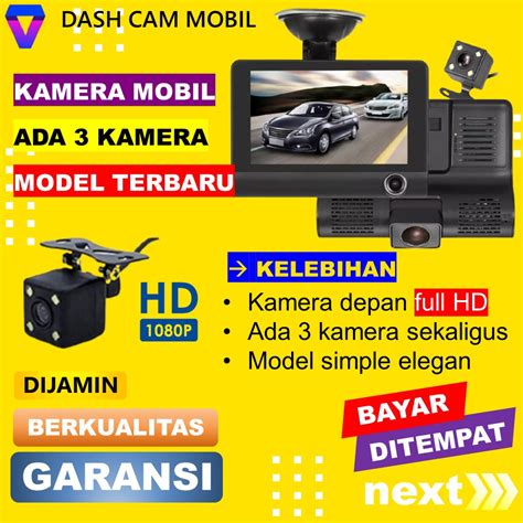 Jual KAMERA MOBIL DEPAN BELAKANG CCTV DASHCAM DASH CAM MOBIL CAMERA CAR