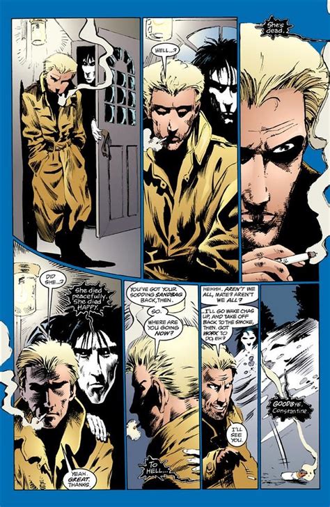 Sandman Sandman Comic Sandman Constantine Hellblazer