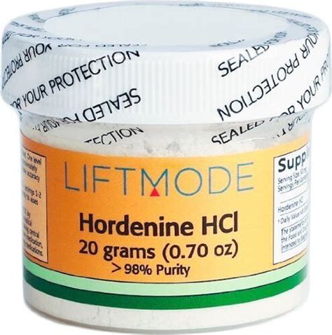 LiftMode Hordenine HCl Powder | News & Prices at PricePlow