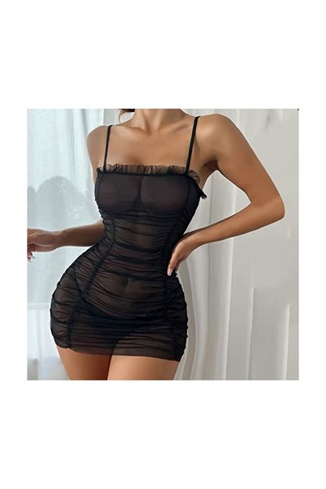 Lingerie Menottes Sexy Filet De Poisson Sexy Robe Femme Sexy Sous V