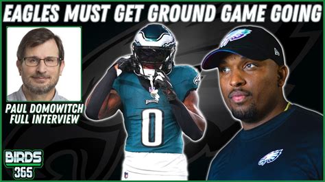 Paul Domowitch Talks Eagles Running Game Struggles Game Plan Vs