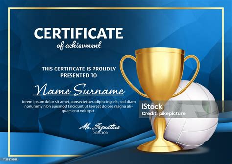 Contoh Sertifikat Sepak Bola Gawe Cv