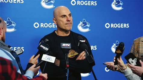 PRACTICE | Coach Rick Tocchet | Vancouver Canucks