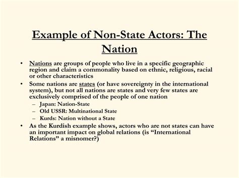 PPT - Non-State Actors: The “Spectrum” of Political Violence PowerPoint ...