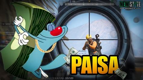 PAISA NEW STATE MOBILE MONTAGE PUBG NEW STATE BEAT SYNC YouTube