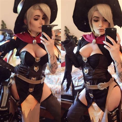 Witch Mercy By Zalaria Cosplay Porn Pic