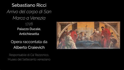 L Arte Di Guardare Arrivo Del Corpo Di San Marco A Venezia Di