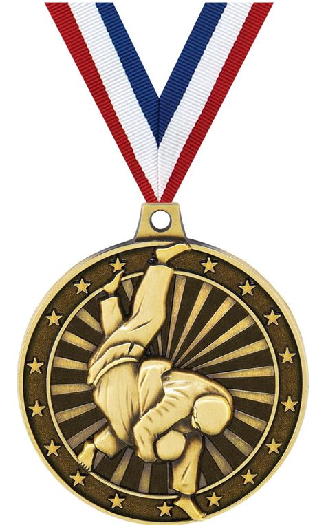 Judo Medals, 2" Gold Diecast Judo Medal Award 20 Pack - Walmart.com