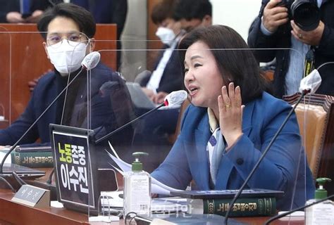 환노위 고용노동법안심사소위 의사진행발언하는 이수진 의원 네이트 뉴스