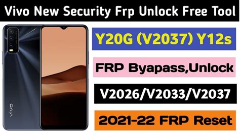 VIVO Y20G FRP UNLOCK FREE II ViVO V2037 Y20G Y12S Google Lock Reset