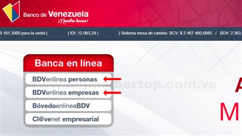 Consulta De Saldo Bdv En Linea Banco De Venezuela Actualizado