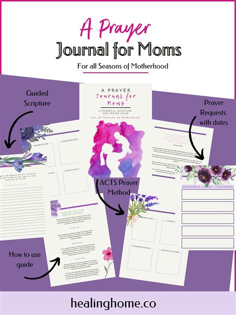 Prayer Journal Printables Free Prayer Journals For Women Healing Home