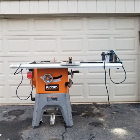 Ridgid R Table Saw With Incra Ts Ls Fence R Woodworking Off