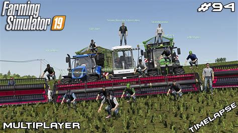 Big Alfalfa Silage Harvest Jzd Vidhostice Cz Multiplayer Farming