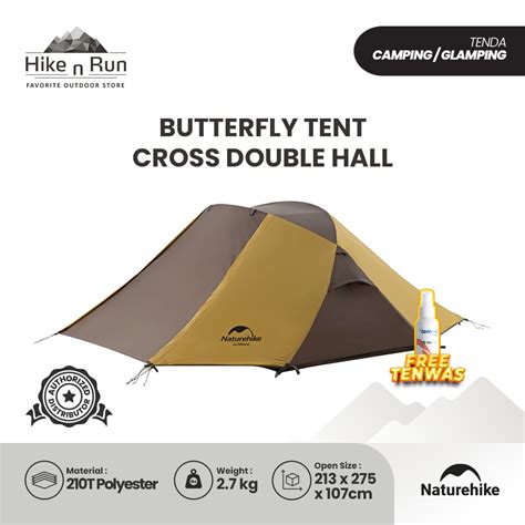 Jual Naturehike Nh Yw Tenda Camping Butterfly Tent Cross Double