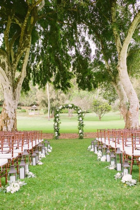 Romantic Outdoor Wedding Ceremony
