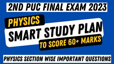 Nd Puc Physics Passing Package How To Pass Ndpuc Physics In Just