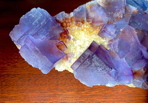 Dark Purple FLUORITE With Quartz Blanchard Mine Bingham New Mexico