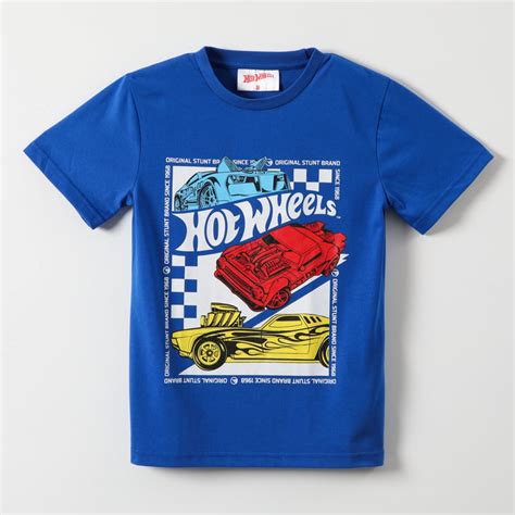 HOT WHEELS Polera Manga Corta Niño Azul Hot Wheels falabella