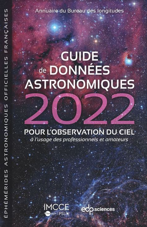 Guide De Donn Es Astronomiques