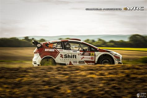 Pe L Jaroslav Ju Ica Radek Ford Fiesta Proto Rally Vy Kov