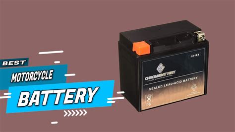 Top 5 Best Motorcycle Batteries Review In 2022 Youtube