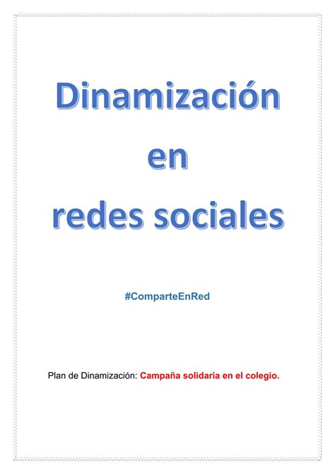 Dinamización en redes sociales by Antonio Bañón Issuu