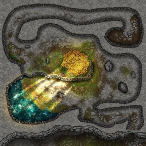 Random Cave Battlemap R Battlemaps