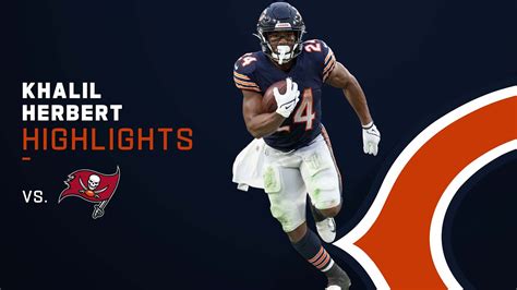 Khalil Herbert Highlights From Week 7 Chicago Bears Youtube