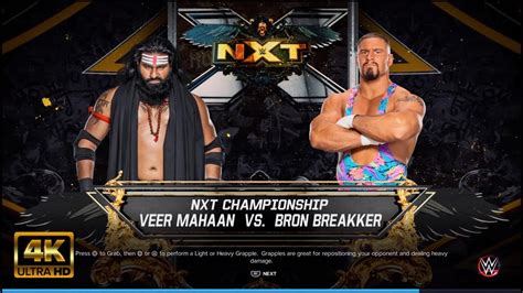 Wwe K Will Veer Mahaan Takeover Nxt Full Match Youtube