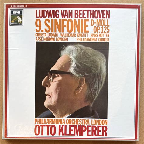 【やや傷や汚れあり】 美盤germany盤2lp Box オットー・クレンペラー Otto Klemperer ベートーヴェン 交響曲