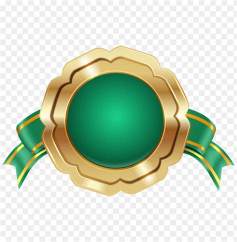 Free Download Hd Png Seal Badge Png Green Transparent Clipart Png