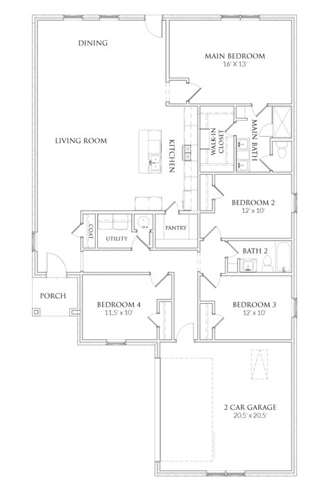 2014 Floorplan – Camden Homes