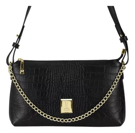 Bolso Para Mujer Vizzano Tiracolo Croco Moderno Y Elegante Color