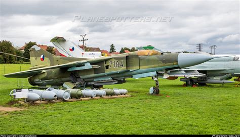 7184 Czech Air Force Mikoyan Gurevich MiG 23 MF Flogger B Photo By