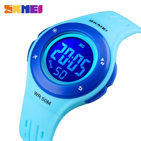 Kids Watches LED Sport Style Children's Digital Electronic Watch Boy ...