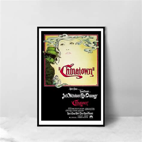 Chinatown Movie Poster High Quality Canvas Art Print Room Decoration ...