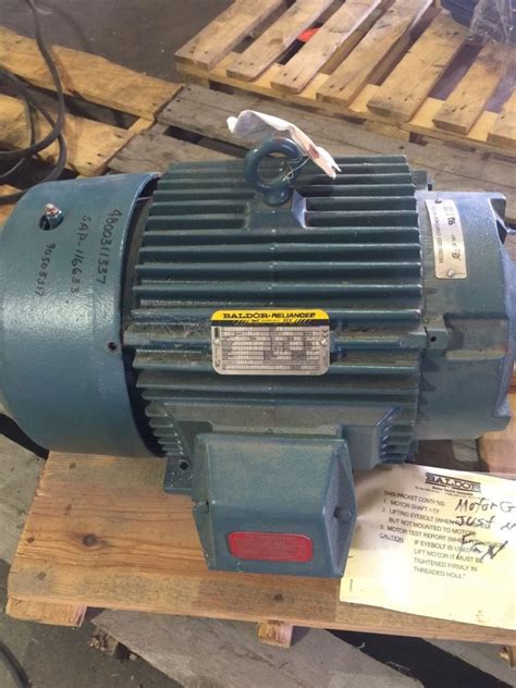 Baldor Reliance Motor Ecp2333t 4 15hp 3 Phase 254tc Frame 15 1 Amp P8