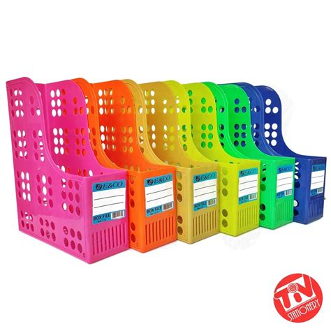 Jual Box File Plastik E CO Warna Warni Shopee Indonesia