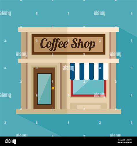 Coffee Shop Design Vector Illustration Eps10 Graphic Stock Vector