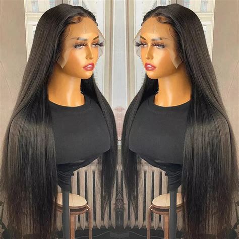 Perruque Lace Frontal Wig Br Silienne Naturelle X Perruque Avant En