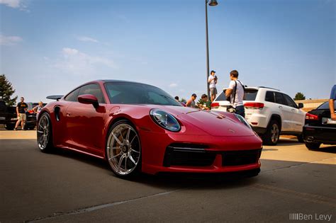 Red Porsche Turbo S Benlevy